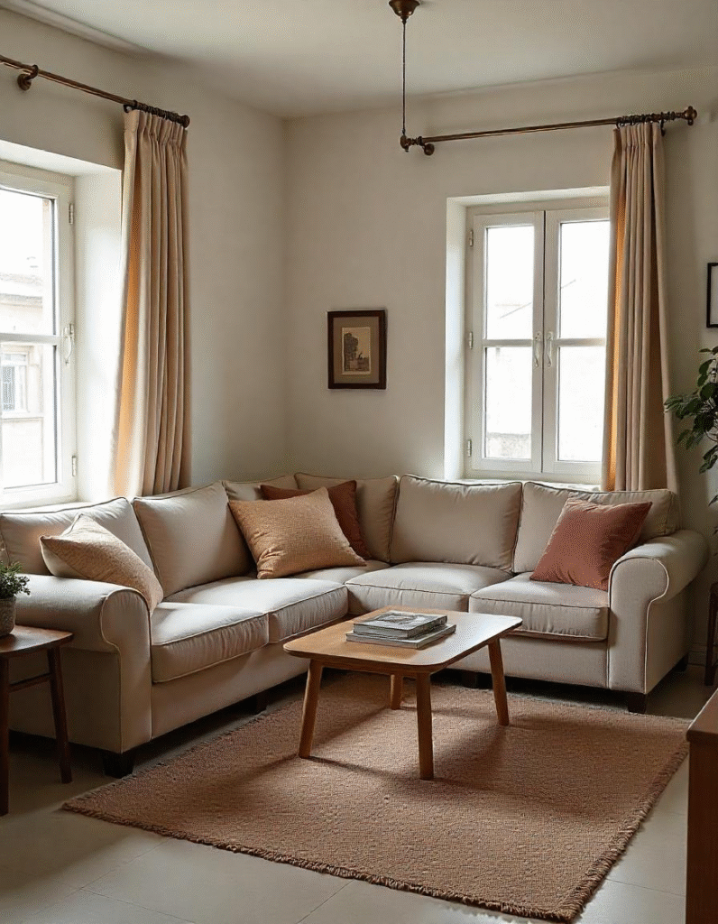 How to decorate a small living room in Pakistan