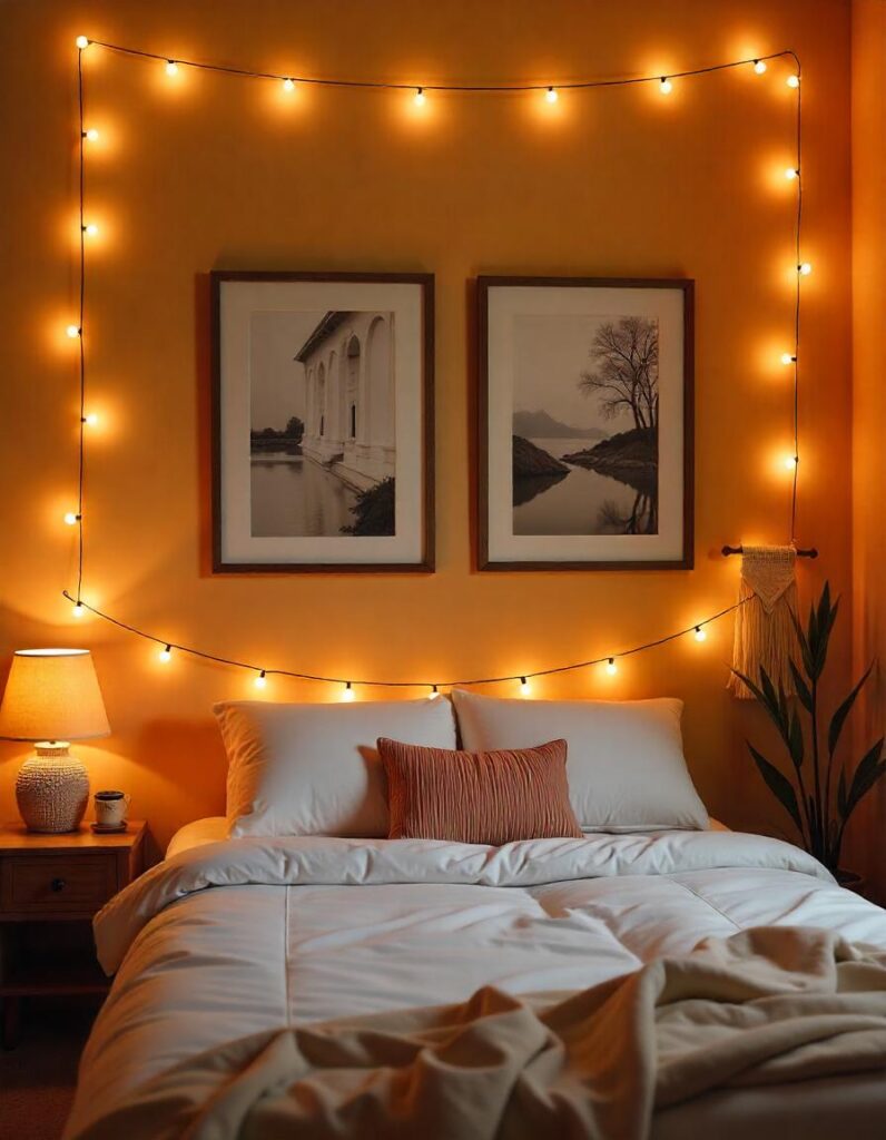 middle-class bedroom wall decor